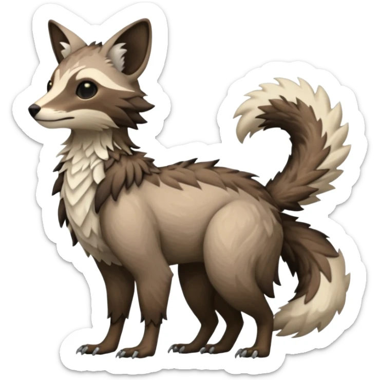 Trico-Vernid-Fionbri-hybrid-fusion (full body) sticker