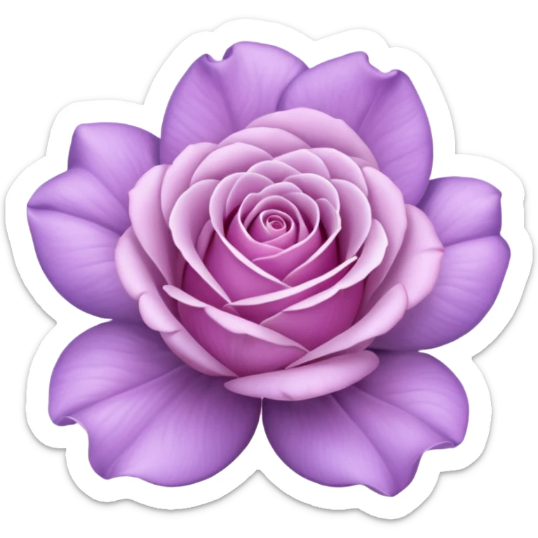 lilac rose screen sticker
