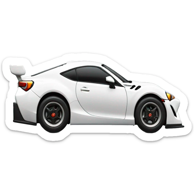 Radio Controlled Toyota 86 Batman’s favorite, shaped like a Formula One race car with exposed tires  sticker