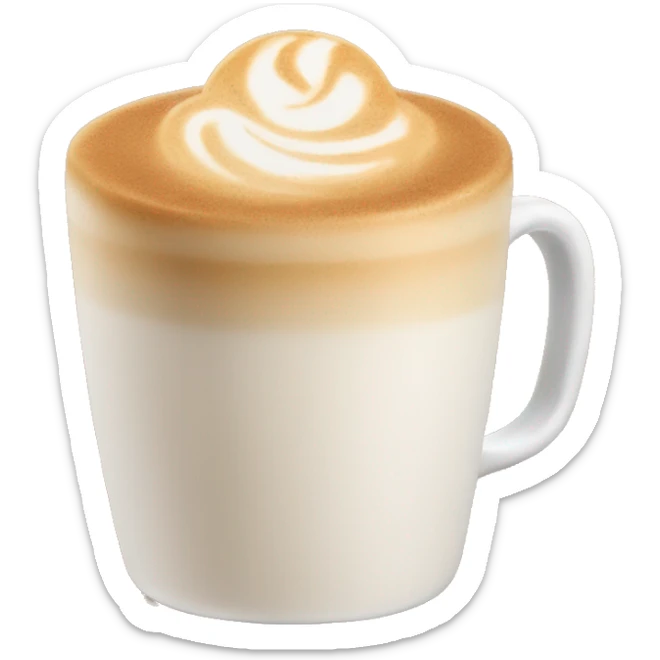 Latte  sticker