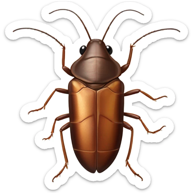 Cockroach sticker