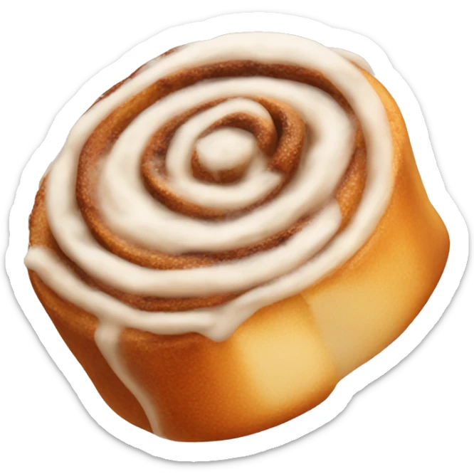Cinnamon roll sticker
