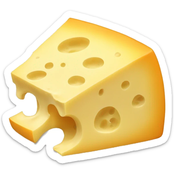 Cheese sticker