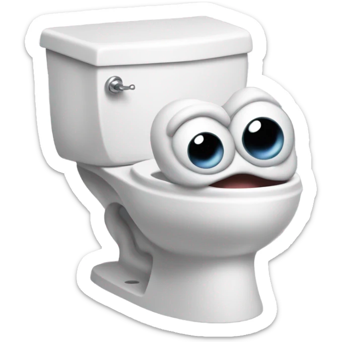 skibidi toilet sticker