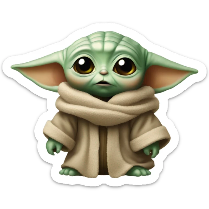 Baby yoda  sticker