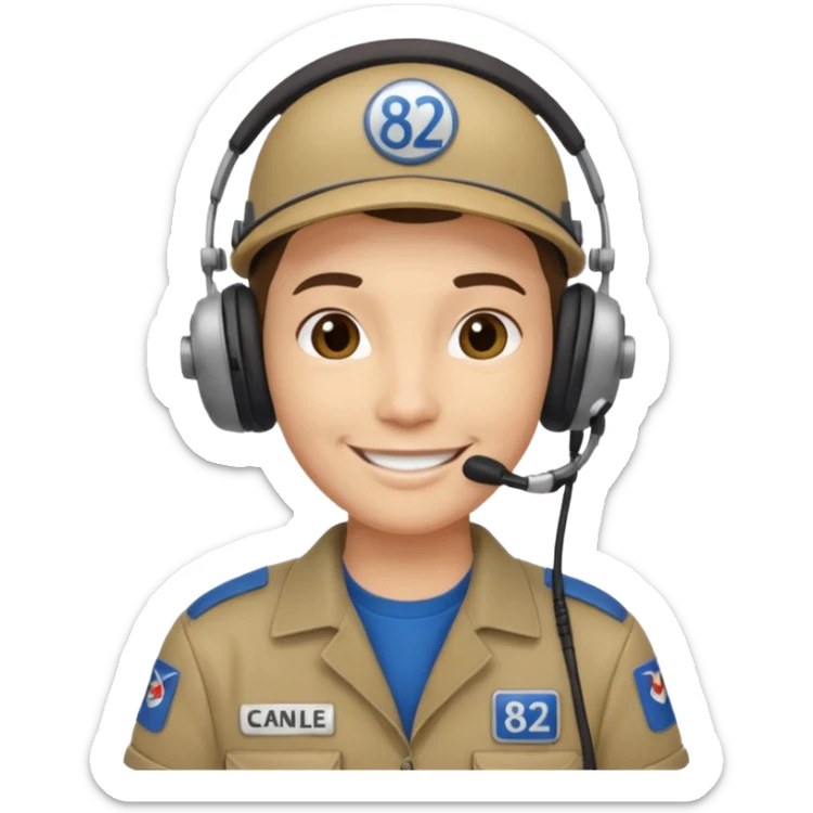 genera un logo da mettere come profilo su watsapp contenente come argomento un peratore di stazione radioamatore con sigla R20 facente parte del CANALE 8. Il logo deve essere ben fatto e ben definito con accenno anche al canale di appartenenza CANALE 8 sticker