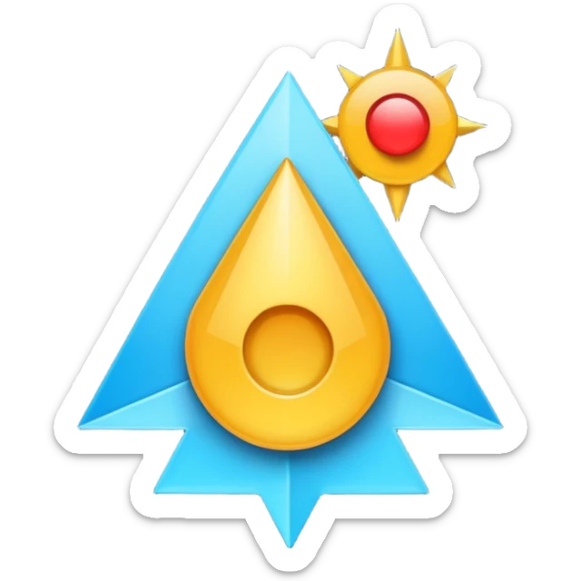 I have an app that trains diabetic people to guess their glucose spike before they have a meal or snack. then if thier spike is close to what they guessed, they get points. generate a cool emoji for this app. it should be simple, modern minimalistic and catchy sticker