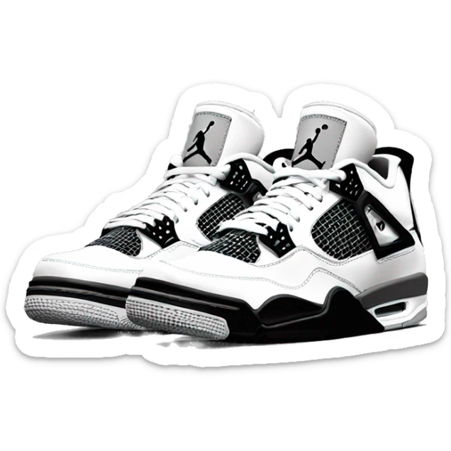 Jordan 4 sticker
