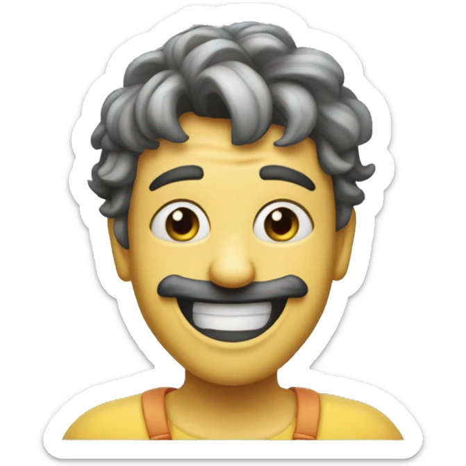 the amazing digital circus pomni feliz pero llorando sticker