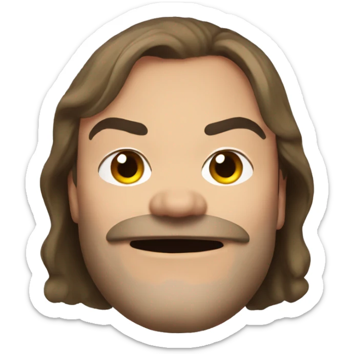 Jack Black sticker