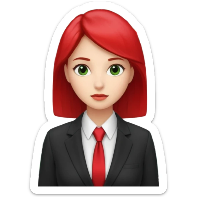 she works in Wall Street, she's obsessed with screens full of stocks green and red, she's so rich sticker