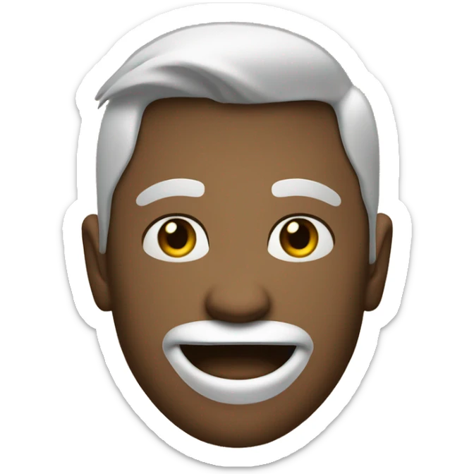 i want to create a custom emoji for my brand using my brand logo Ahmuk Web Services sticker