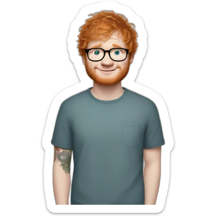 ed sheeran sticker