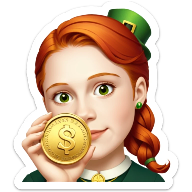 Golden Token sticker