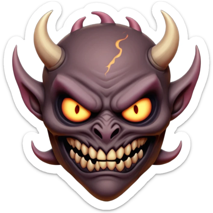 Abaddon, demons sticker