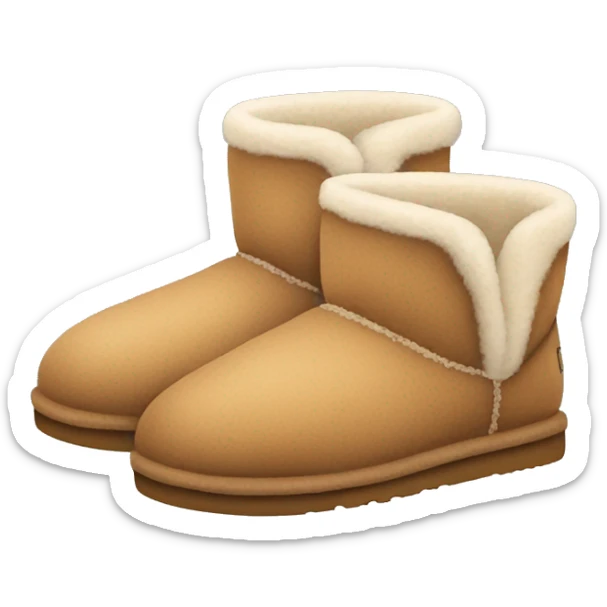 UGG slippers  sticker
