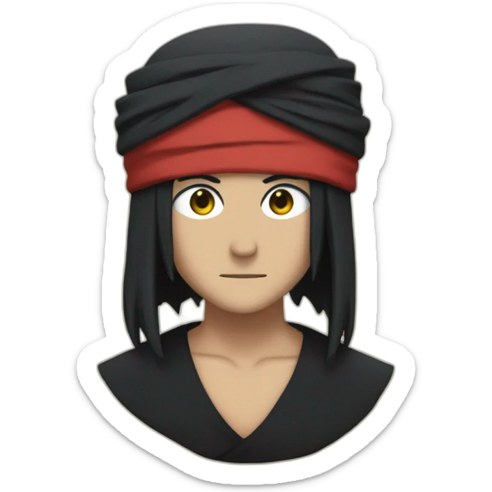 Itachi en turban sticker