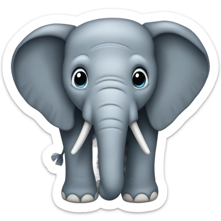 Elephant sticker