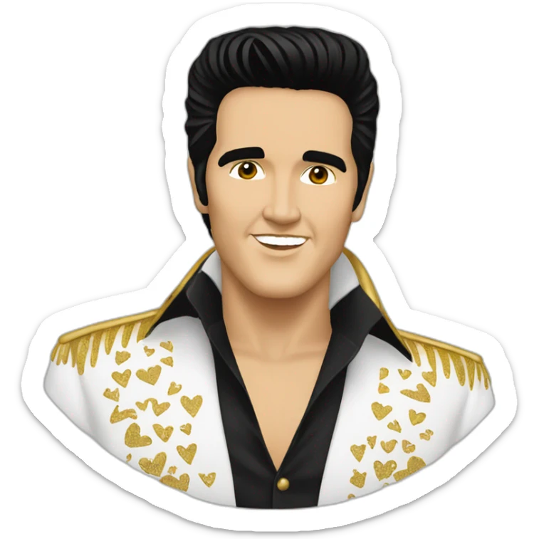Elvis Presley sticker