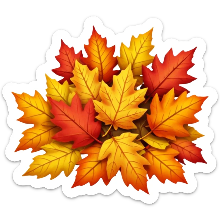 autumn sticker