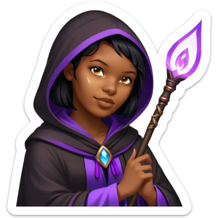 Obsidian Mage sticker