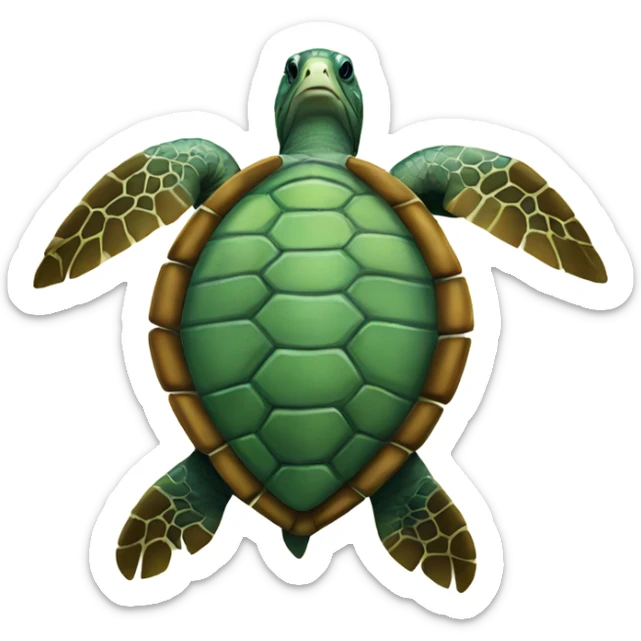 Sea turtle  sticker