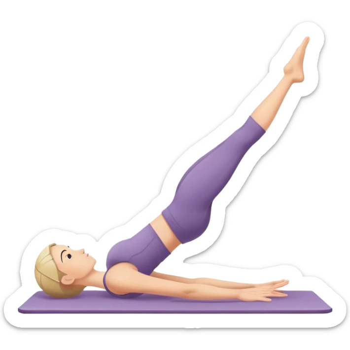 Pilates sticker