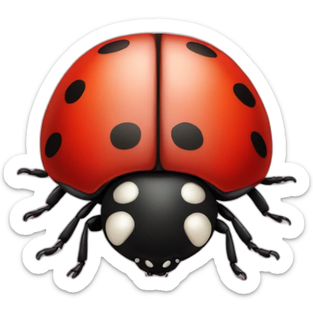 ladybug sticker