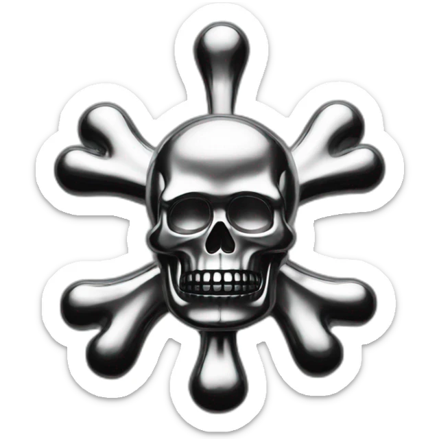 chrome hearts sticker