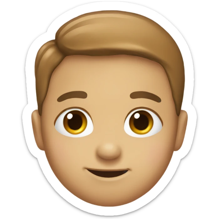 Kinder head  sticker