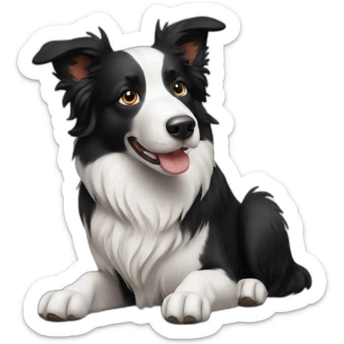 border collie sticker