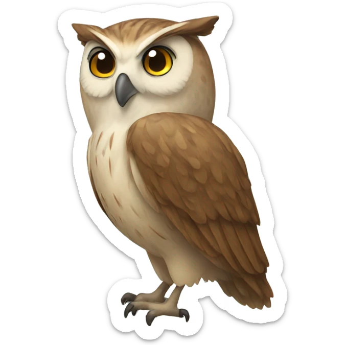 Owl  sticker
