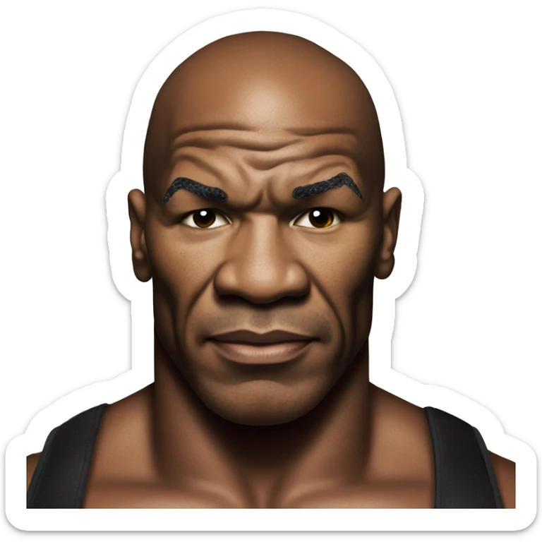mike tyson  sticker