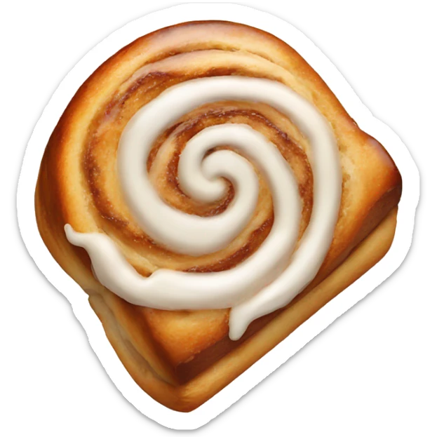 cinnamon roll sticker