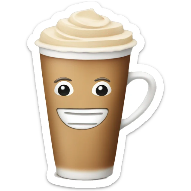 Latte  sticker