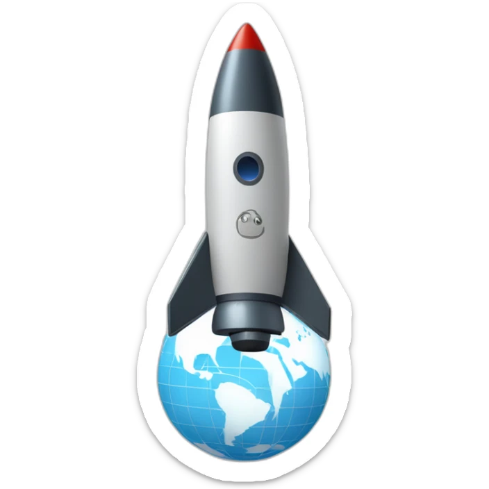 un missile qui crève le plafond d'un objectif de chiffre d'affaire de 3 millions d'euros sticker