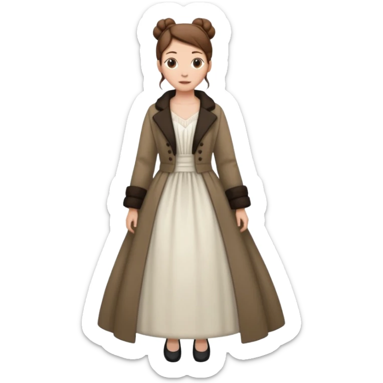 ,chica blanca, pelo castaño, pelo recogido con mondongos, vestido novia largo  con abrigo ,cuerpo entero zapatos sticker