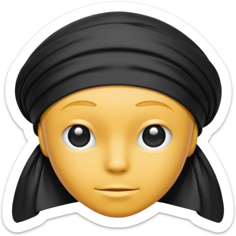make a durag emoji but just the durag not the person in the durag sticker