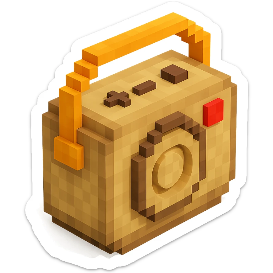 military-themed portable JBL speaker with desert sand and brown colors sticker