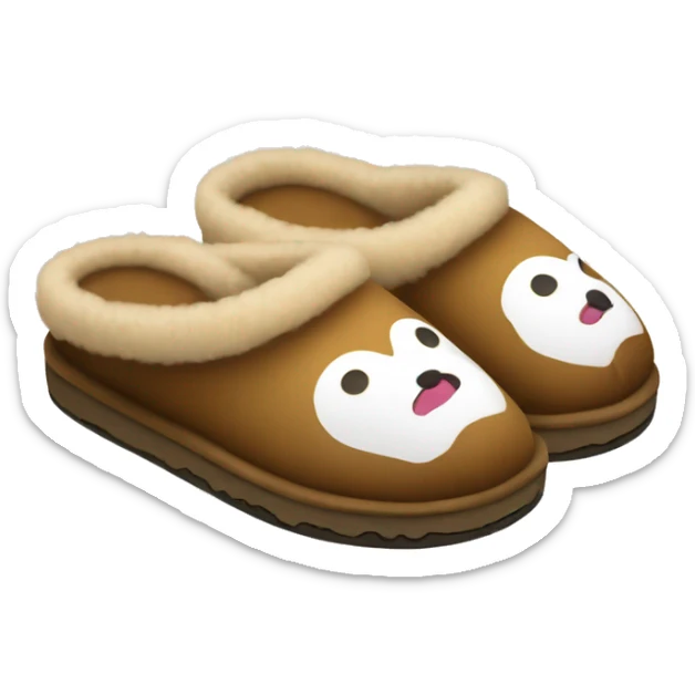UGG slippers  sticker