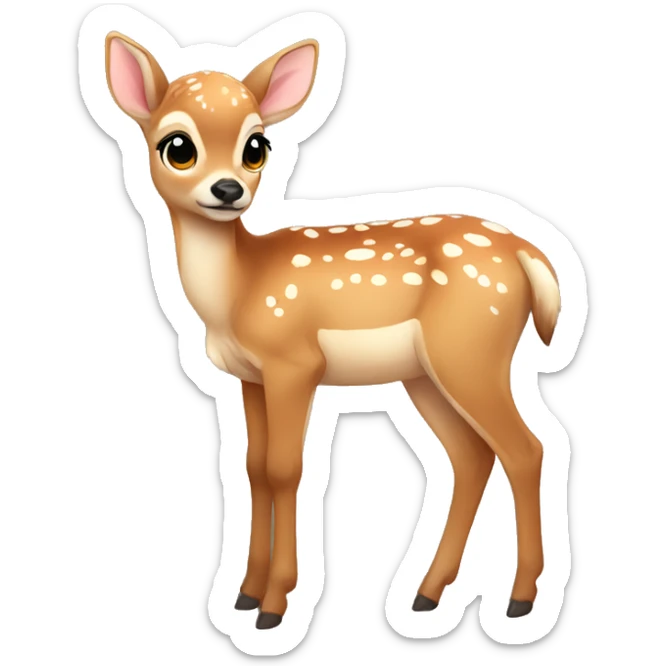Fawn sticker