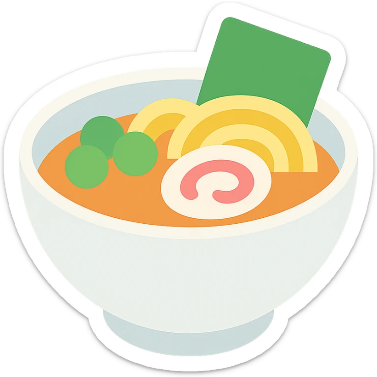 ramen bowl sticker