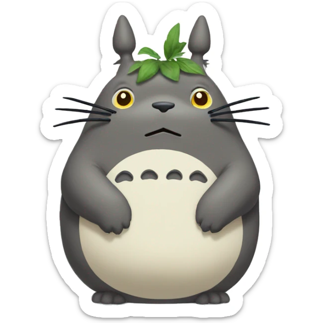 Totoro sticker