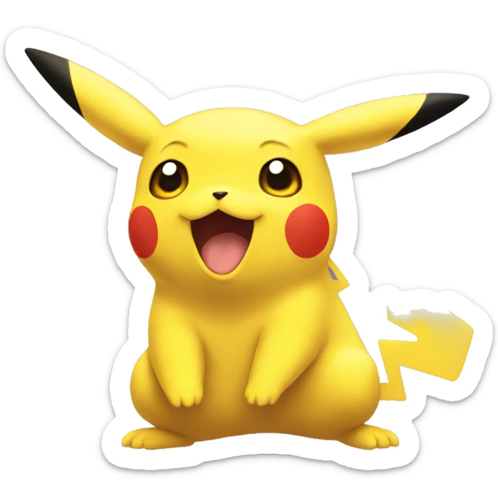 Pikachu sticker