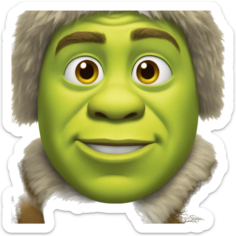 Shrek sticker
