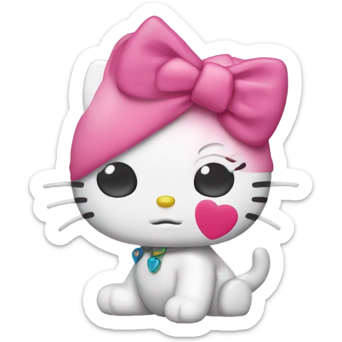 Hello-kitty hello-kitty sticker