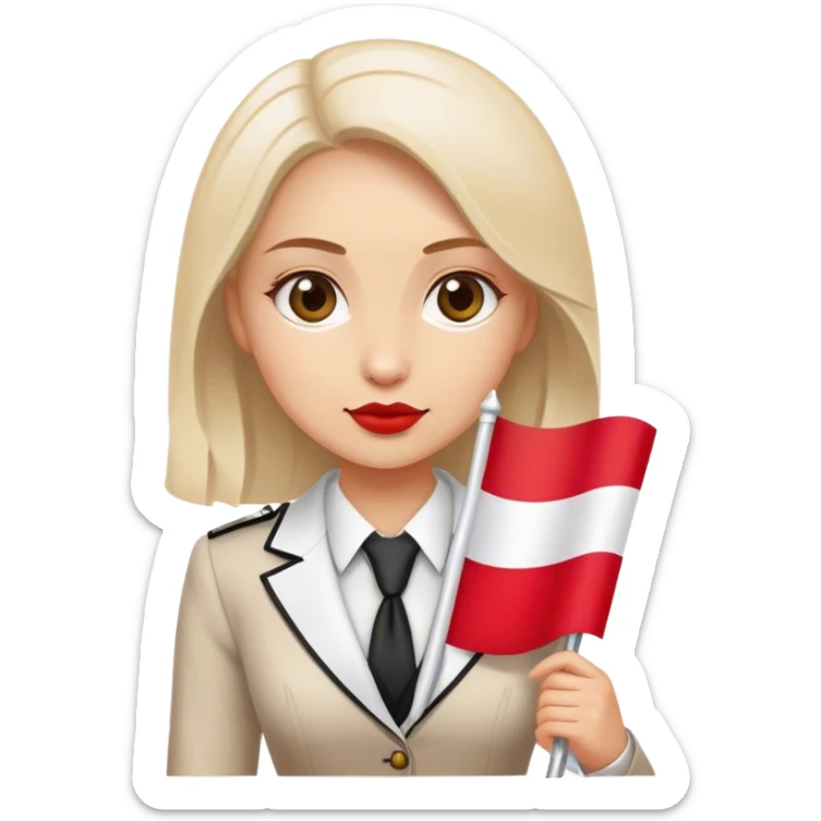nationalist nationalist nationalist patriot patriot polish woman formal poland flag sticker