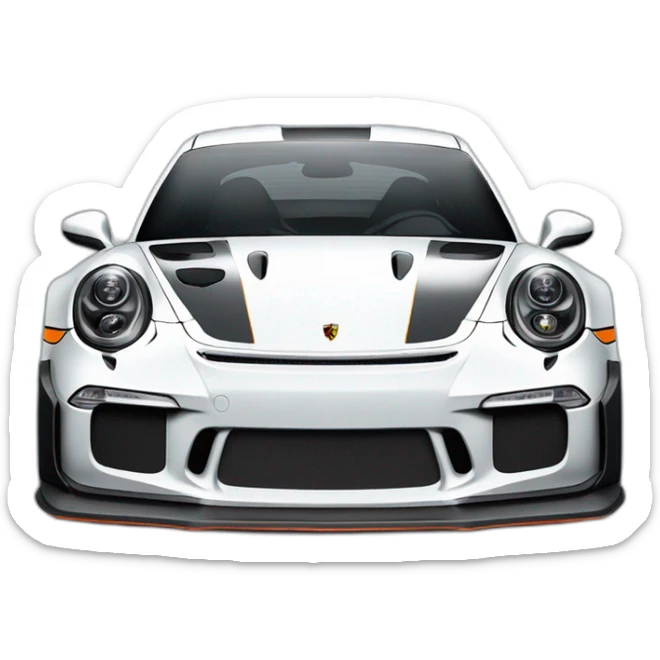 Porsche 911 gt3 rs sticker