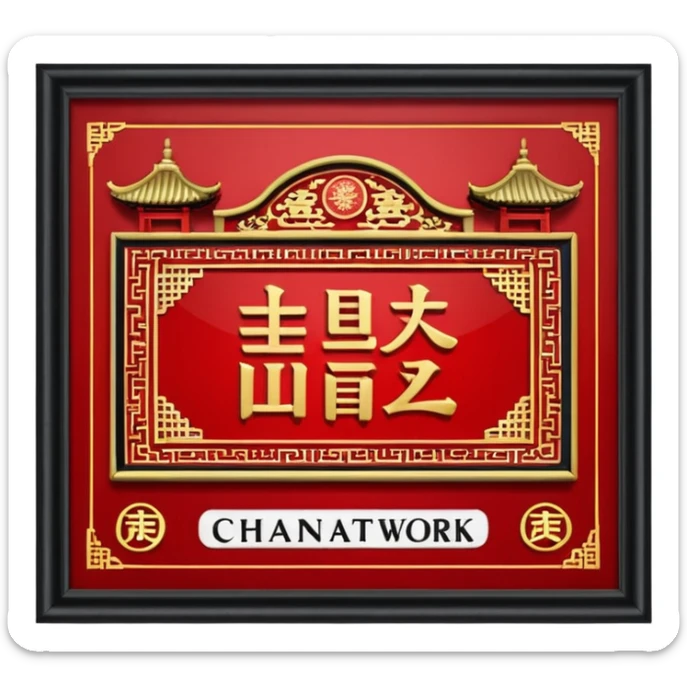 haz un emoji de chinatow  en new york mas realista y mejor sticker