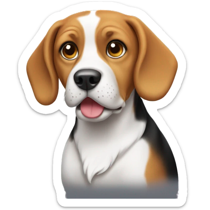 Beagle sticker